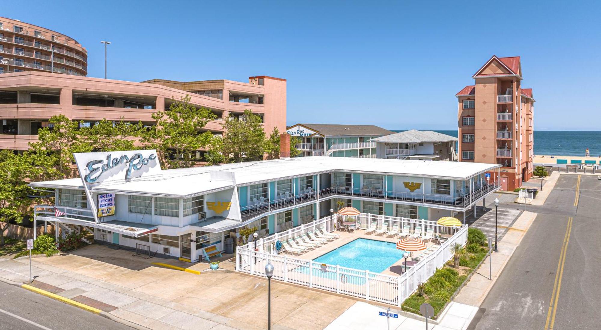Eden Roc Motel Ocean City Exterior foto